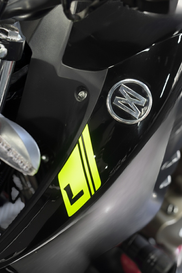 Logo Front L Letter Detail Sticker (Right and Left) for Mondial Drift-L