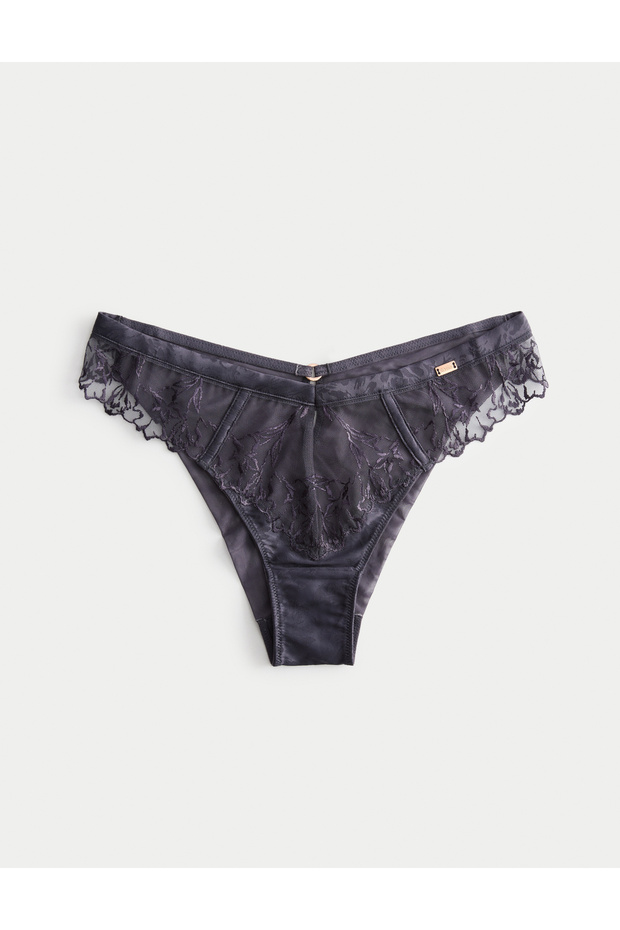 İşlemeli Miami Külot - 1