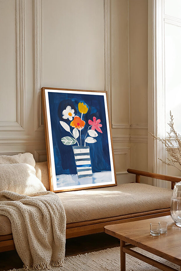 One Piece Wooden Framed Living Room Hall Kitchen Painting Tk1831