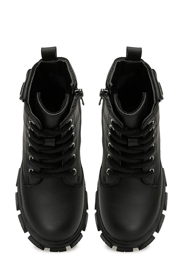 BAGES.P5PR Siyah Kız Çocuk Biker Bot - 4