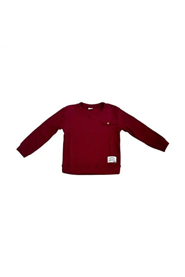 Solid color children's tracksuit set - 2