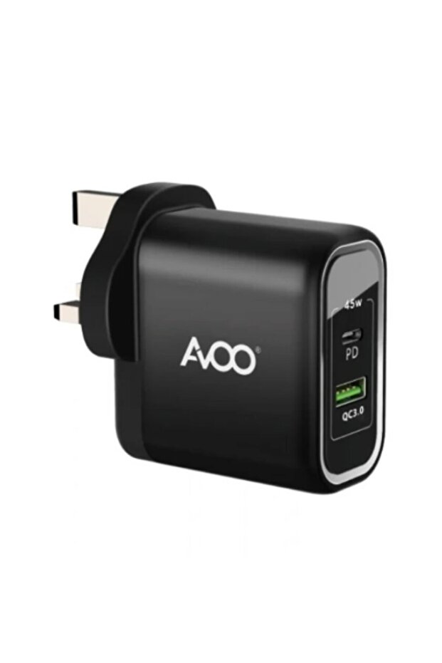 فيش شاحن TYP-C&USB-45W - 1