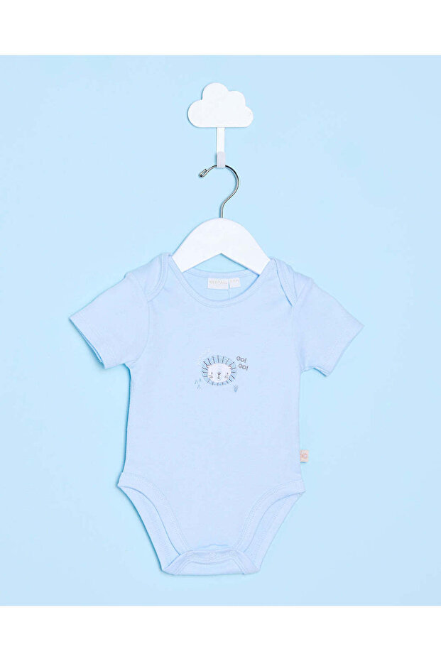 Baby Blue Lion Bodysuit