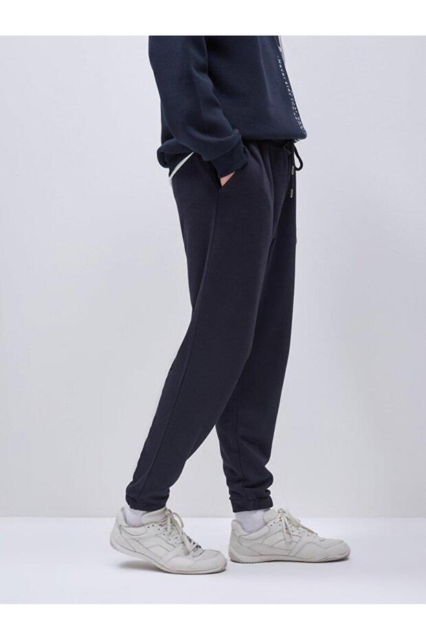 Jogger Basıc Lacivert Eşofman - 4