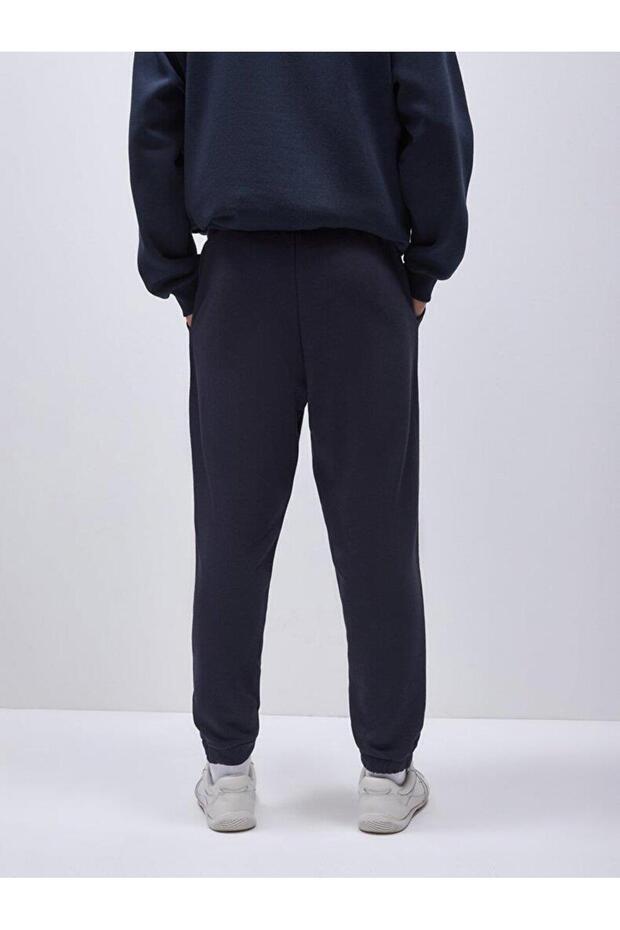 Jogger Basıc Lacivert Eşofman - 3