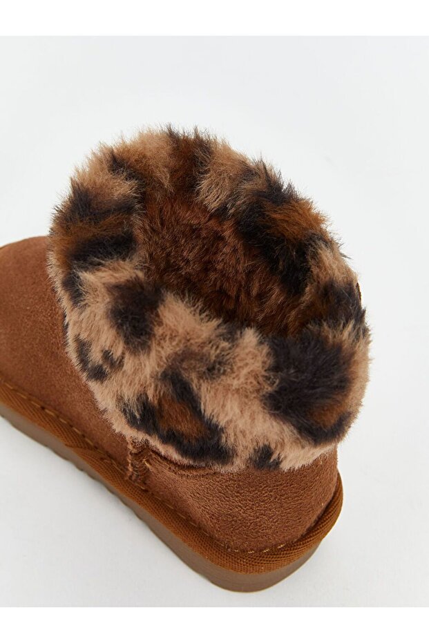 LCW STEPS Süet Görünümlü Kız Bebek Bot - 6