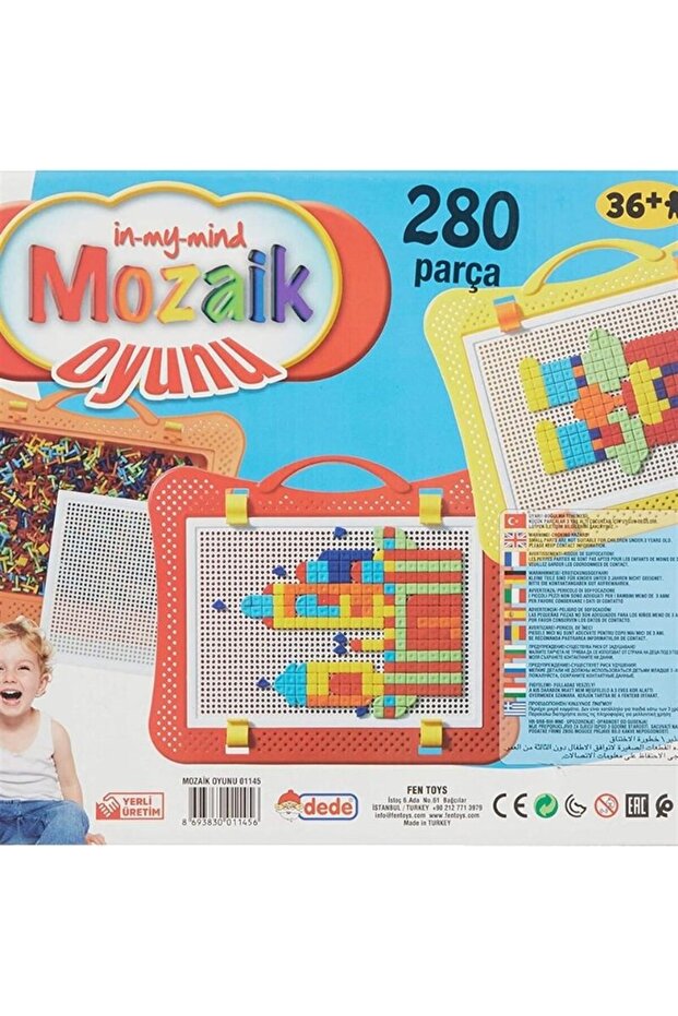 Mozaık Oyunu 280 Parça Set - 5