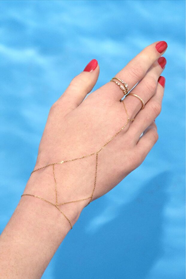 Women's Şahmeran with Gold Color Chain