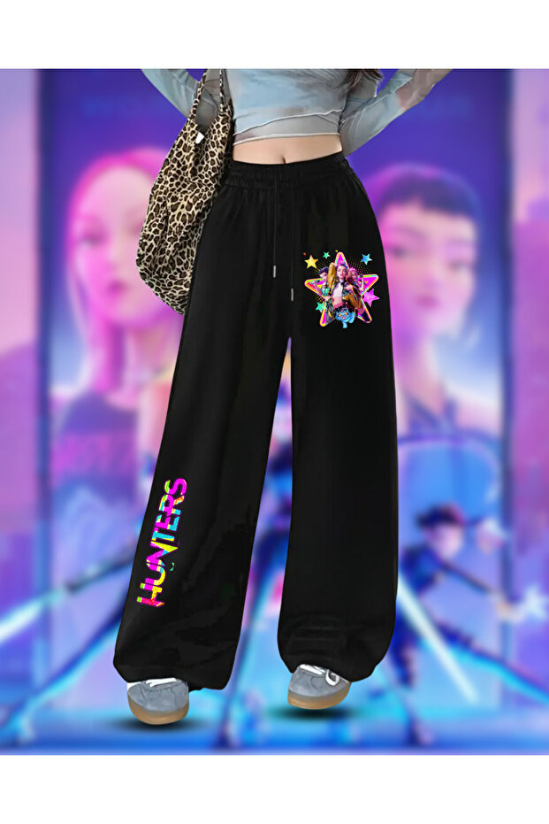 Kpop Demon Hunters Printed Unisex Baggy Tracksuit