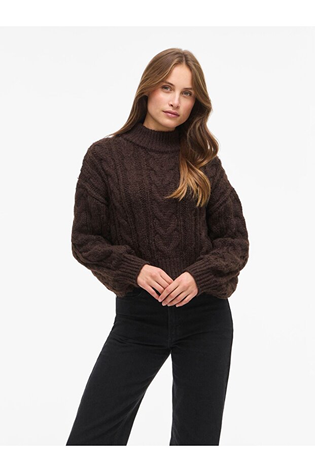 Strickpullover VIMIRA Stehkragen - 1