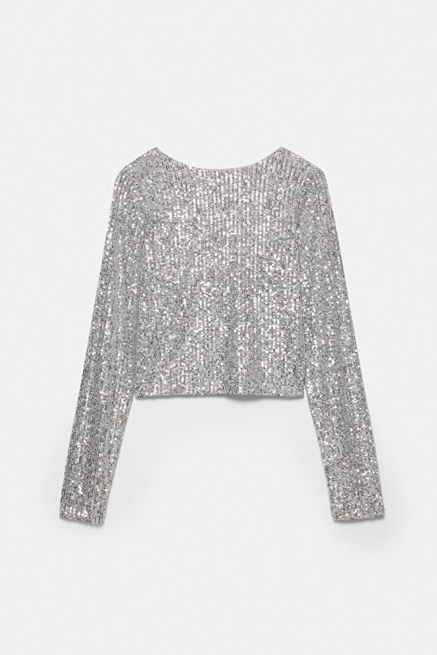 Pullu uzun kollu top - 7