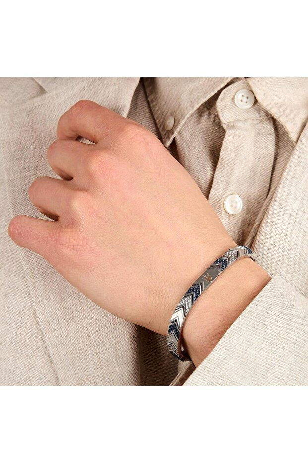 Jm225Avd88 18.5+ 3.5 cm Steel Men's Bracelet