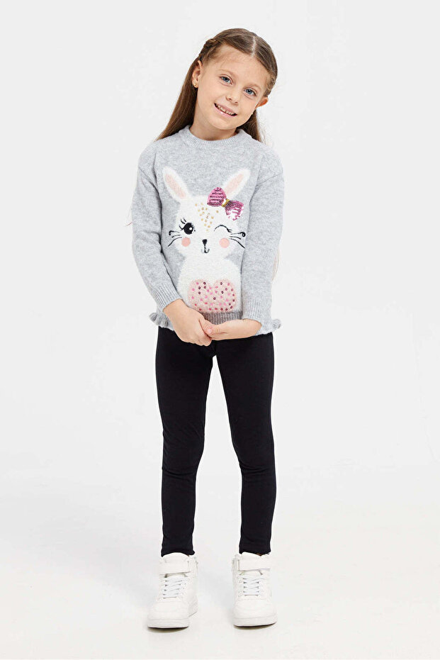 بنطال ضيق أسود أساسي - 2