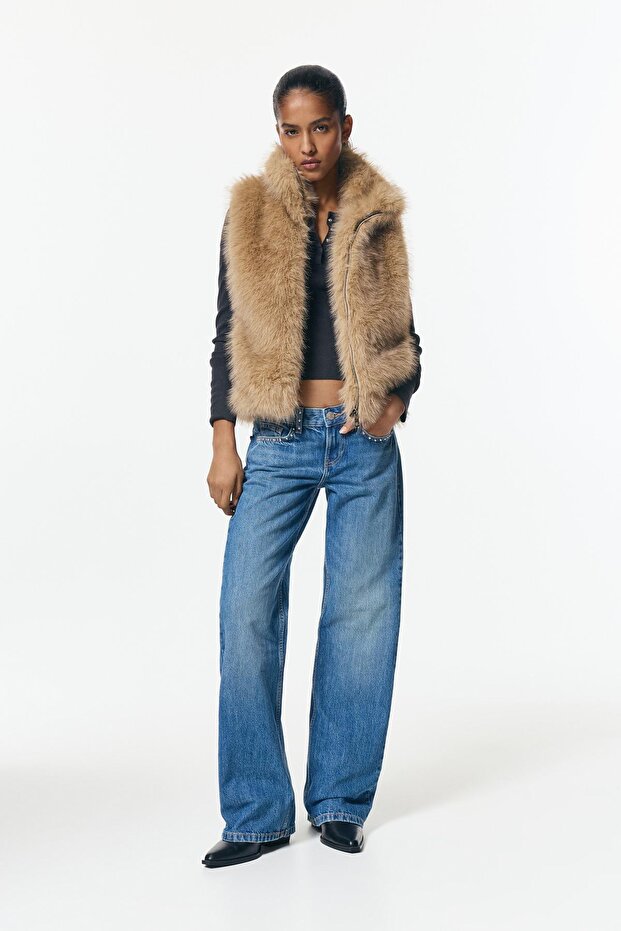 Suni kürk yelek - 3