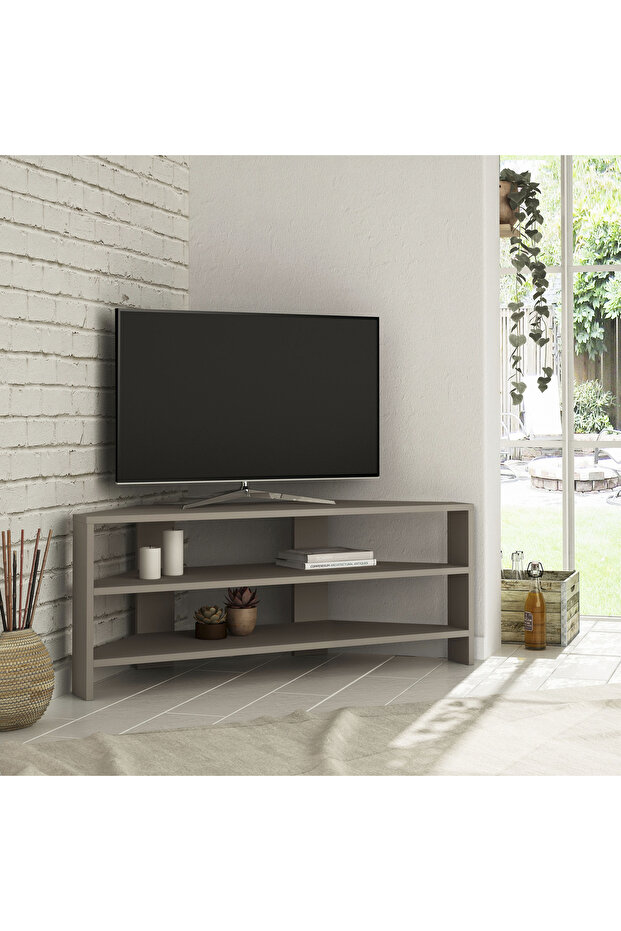 Mourah Thales Tv Stand Up To 43 Inches - Light Mocha