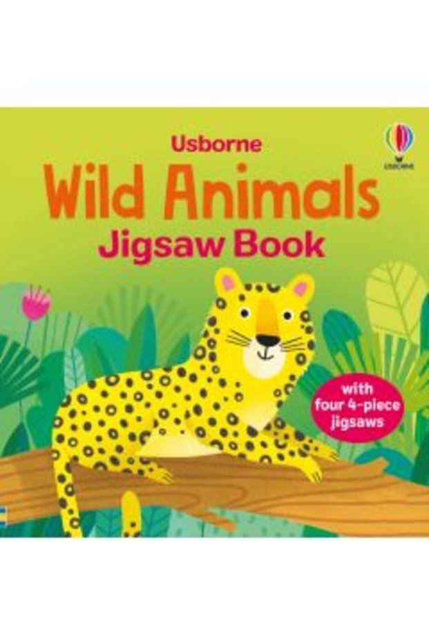 Wild Animals Jigsaw Book
