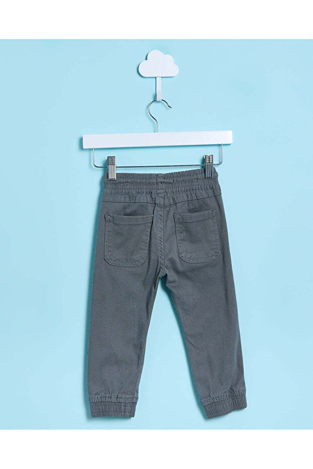 بنطال رياضي أساسي باللون الأخضر للأولاد الرضع - 4