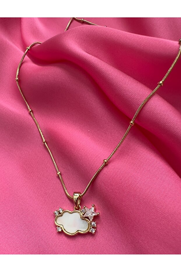 Cloud Star Necklace - 2