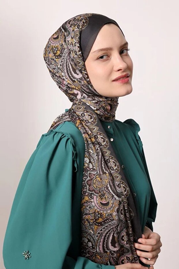 Hint İpeği Şal - 3