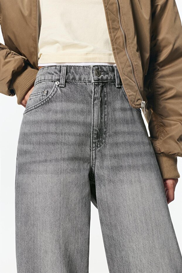 Geniş paça jean - 5