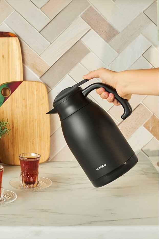 Termoluxe Termos Siyah 2L - 2