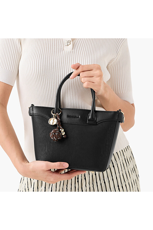 حقيبة كروس بودي صلبة مع جيب - 2