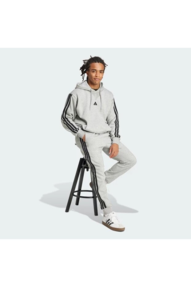 Essentials 3-Stripes Polar Eşofman Altı - 5