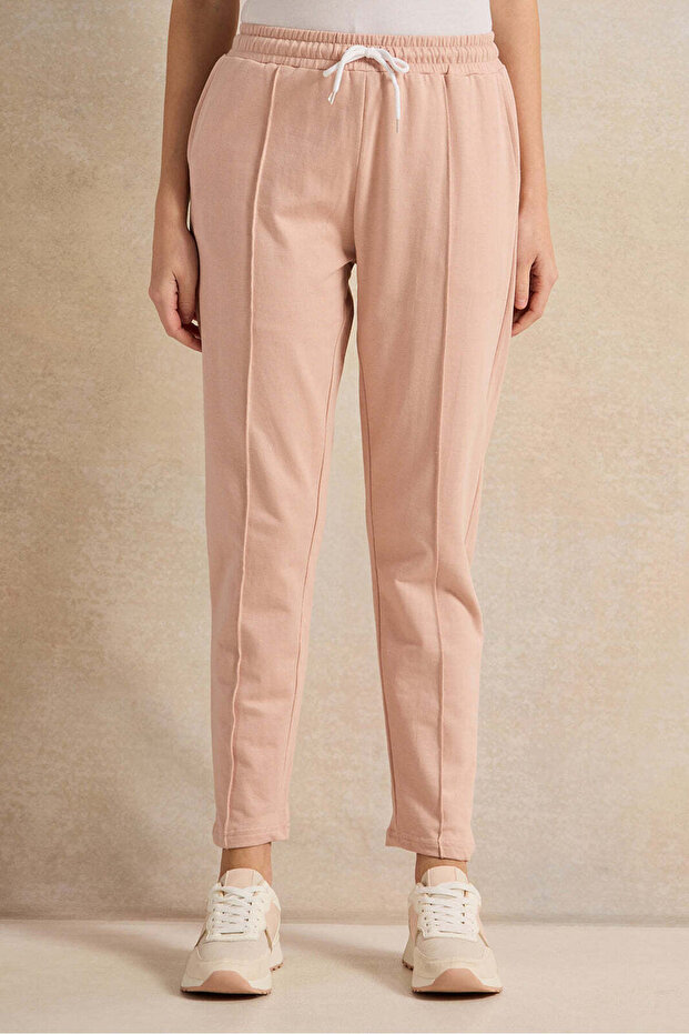 Women Pink Active Basic Jogger