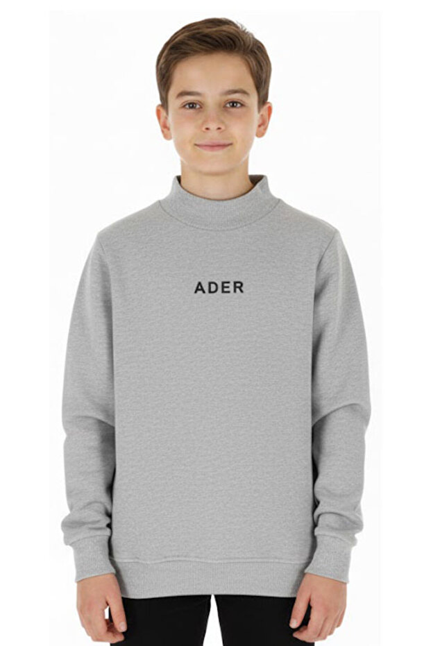 سويت شيرت للأولاد مطبوع 2 خيوط مزخرفة - 1