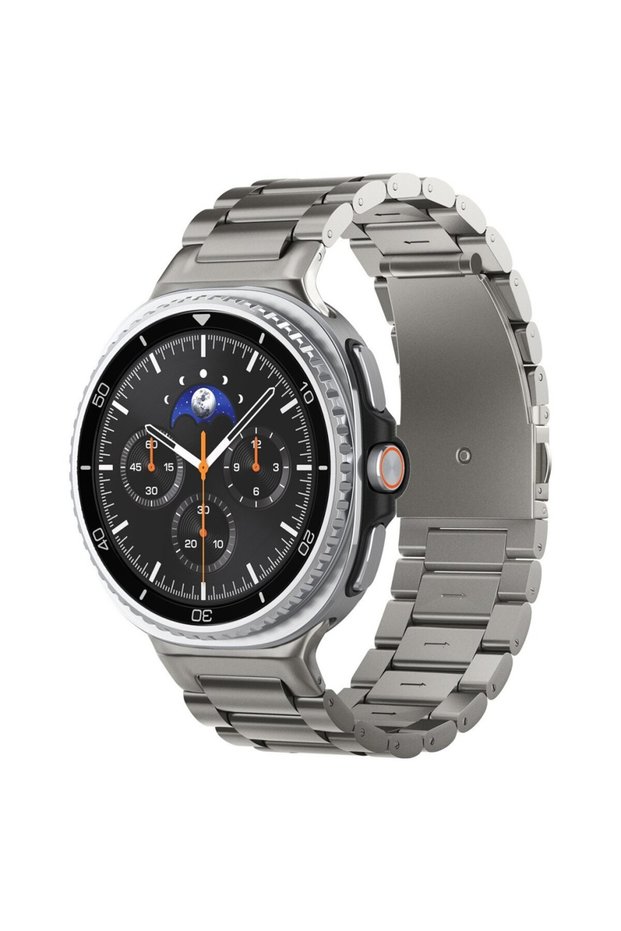 Galaxy Watch 8 46mm Watch 8 44mm - 40mm Watch Band Strap Modern Fit Natural Titanium - Amp10122