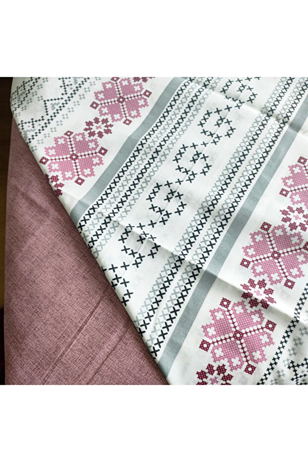 طقم غطاء لحاف رانفورس مزدوج بنقشة الزهور - 2