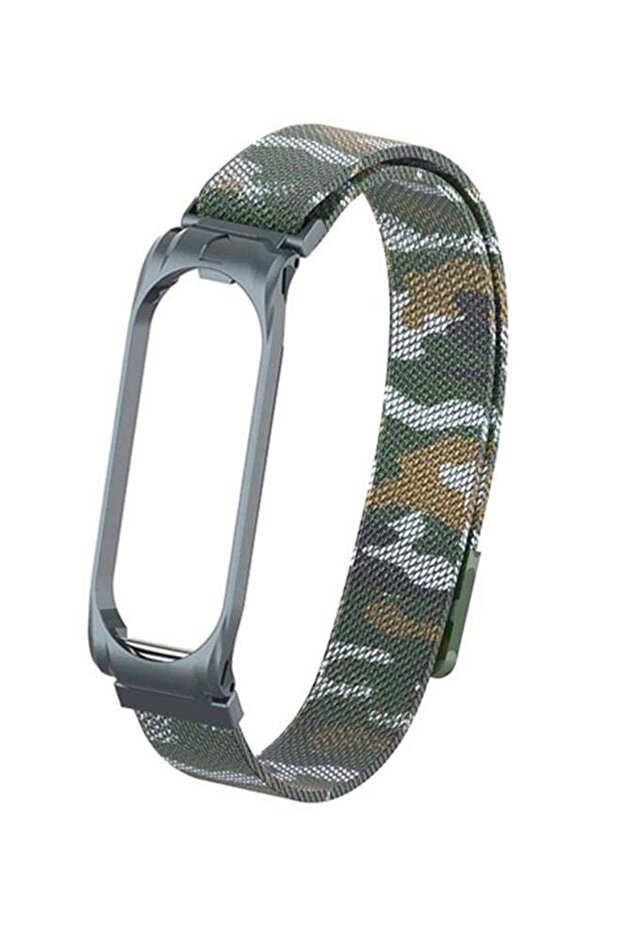 حزام بديل مغناطيسي فولاذي لـ Mi Band 5