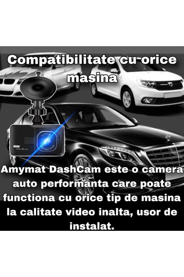 Cameră DVR auto Full HD 1080p - 2