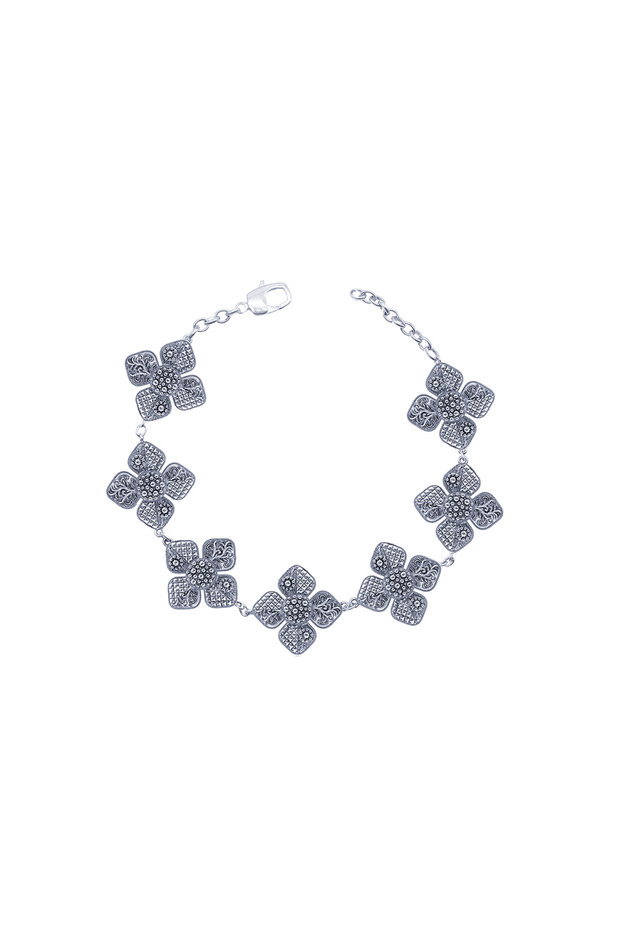 ELYNDRA GÜMÜŞ CHOKER KOLYE - 1