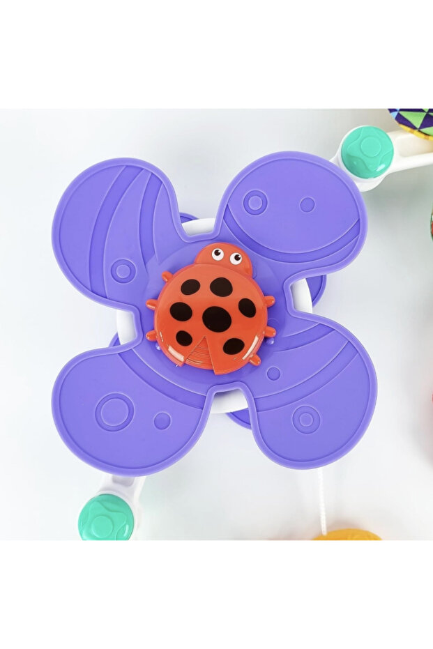 Toy arch for cot or pram, with rattle and multiple functions, 48 cm - 5