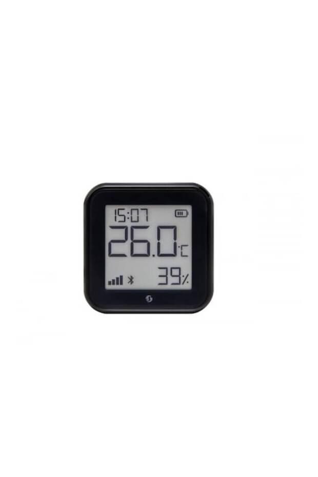 H&T Gen3 Thermostat Matte Black, E-ink display, Wi‑Fi, app control - 1