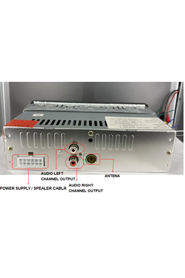 PA6247 car player with LCD display and remote control - 6