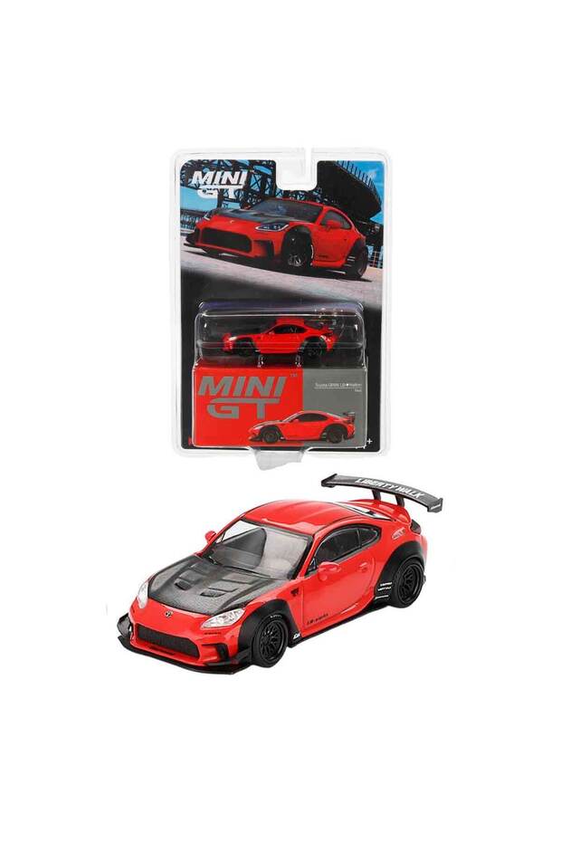 1:64 Toyota Gr86 lb Nation Red Diecast Model Car