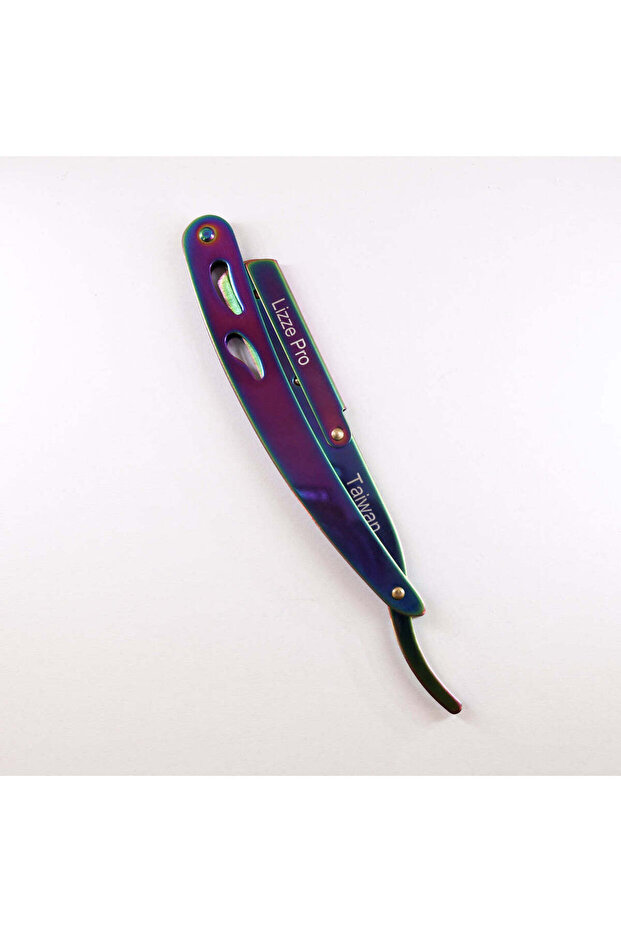 Pro Rainbow Straight Razor – Stylish Professional Barber Razor for Precision Shaving