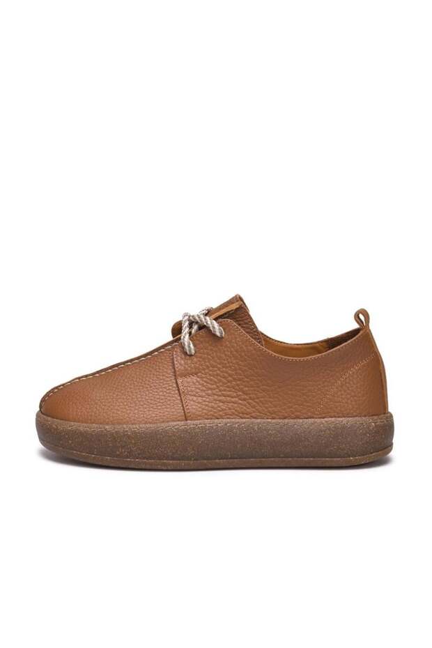 Serenay Women's Genuine Leather Casual Shoes 251002