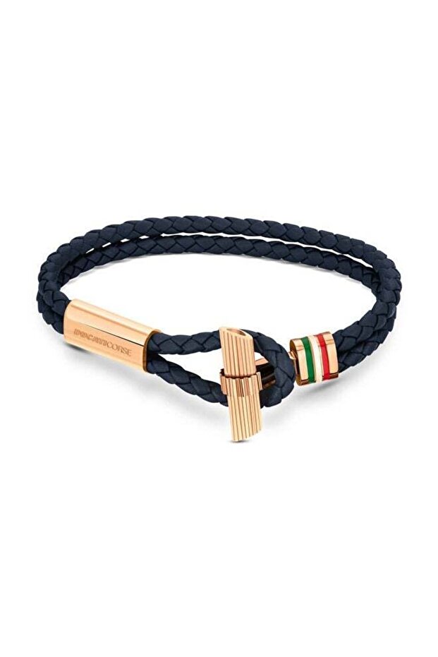 Ducati Collezione T Navy Bracelet For Men