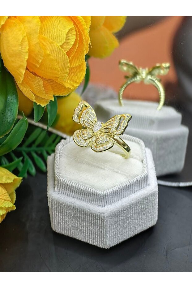 GOLD PLATED RING - 1