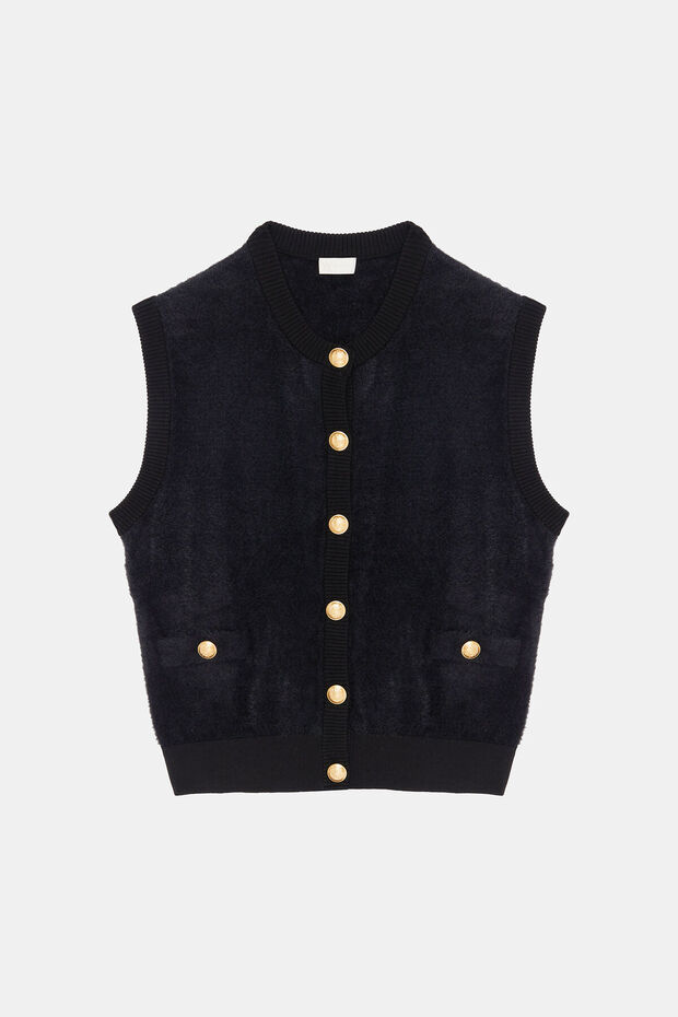 SİYAH TRİKO YELEK - 1