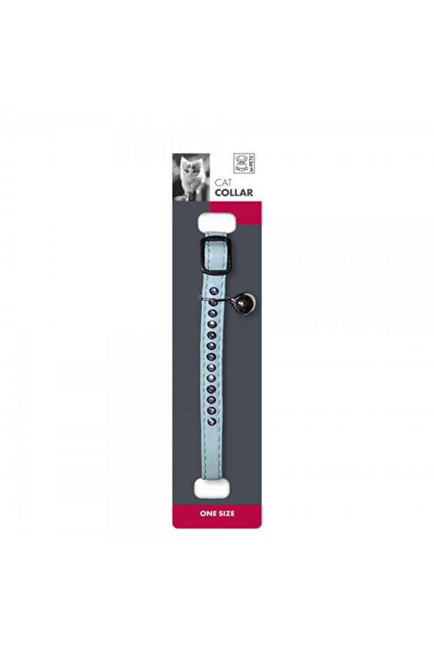 Jewel Cat Collar (Blue/pink)