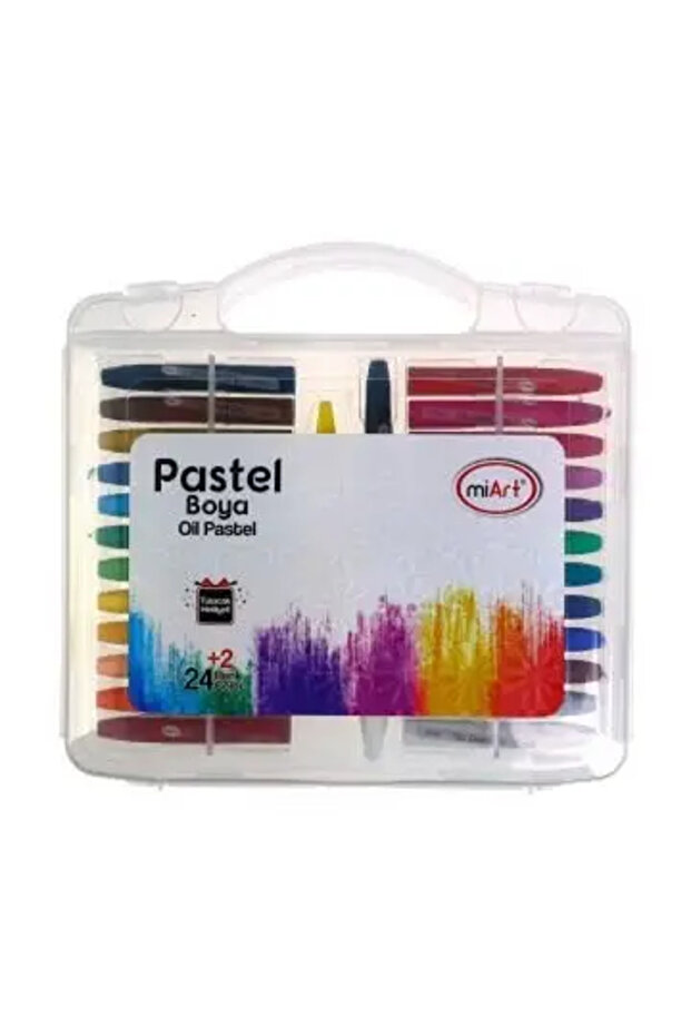 Miart Pastel Paint 24+2 Colors with Bag