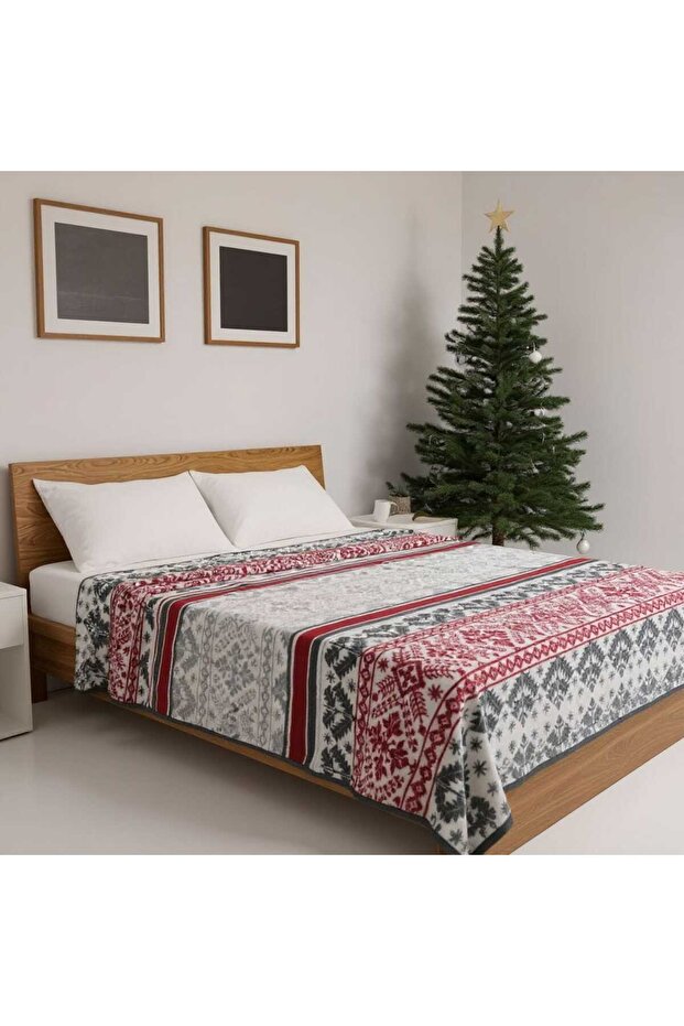 Luxury New Year Patterned Blanket
