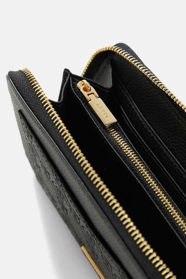 SİYAH MONOGRAM DERİ CÜZDAN - 5