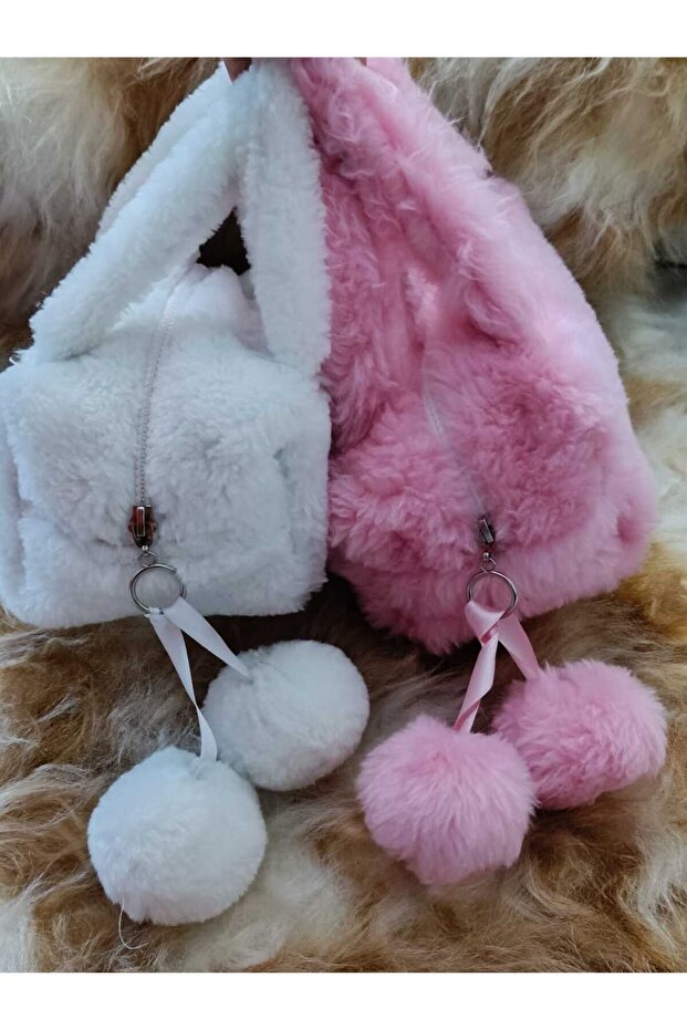 Makeup Bag Large Size Fluffy - 2