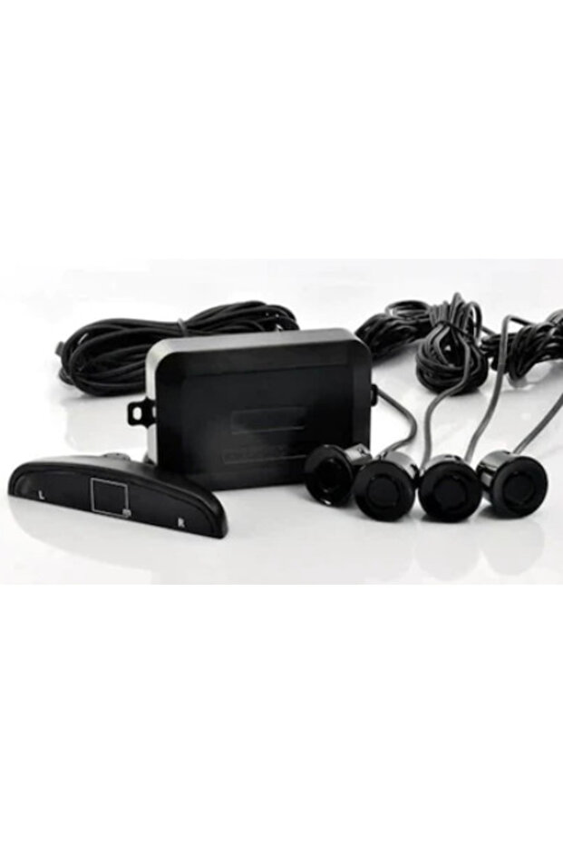 Parking sensor kit with display, black sensors, 22 mm - 6