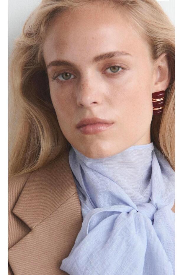 Çelik Spiral Küpe - 2